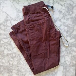 Vuori rip stop pants - burgundy - XS